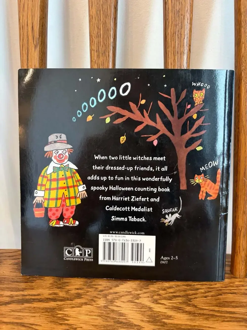 Two Little Witches: A Halloween Counting Story Sticker Book by Harriet Ziefert